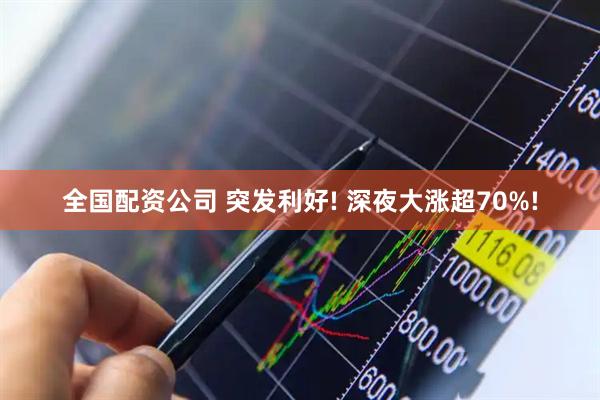 全国配资公司 突发利好! 深夜大涨超70%!